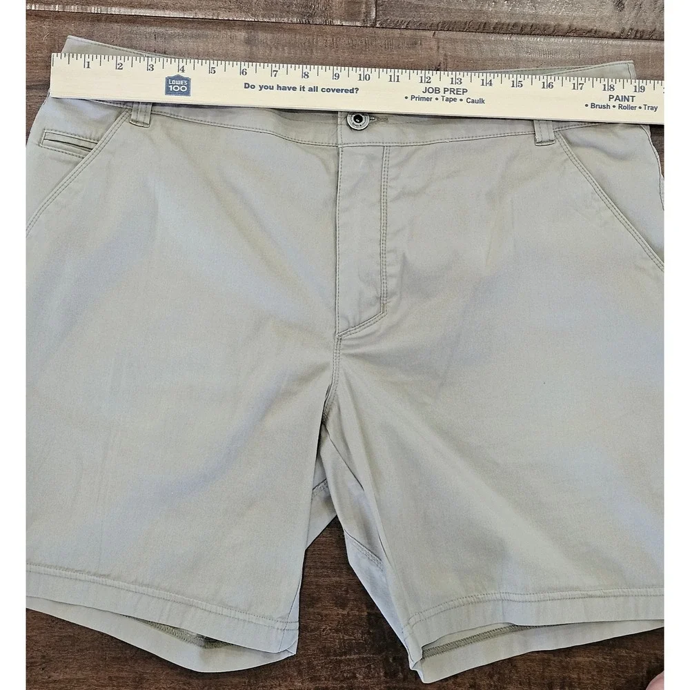 Kuhl Mens Khaki Tan Renegade Hiking Cargo Shorts Size 38‎ Outdoor Casual